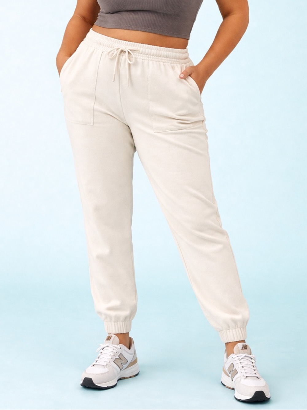 Athleta Farallon Jogger Pants – Ivory – XL Tall
